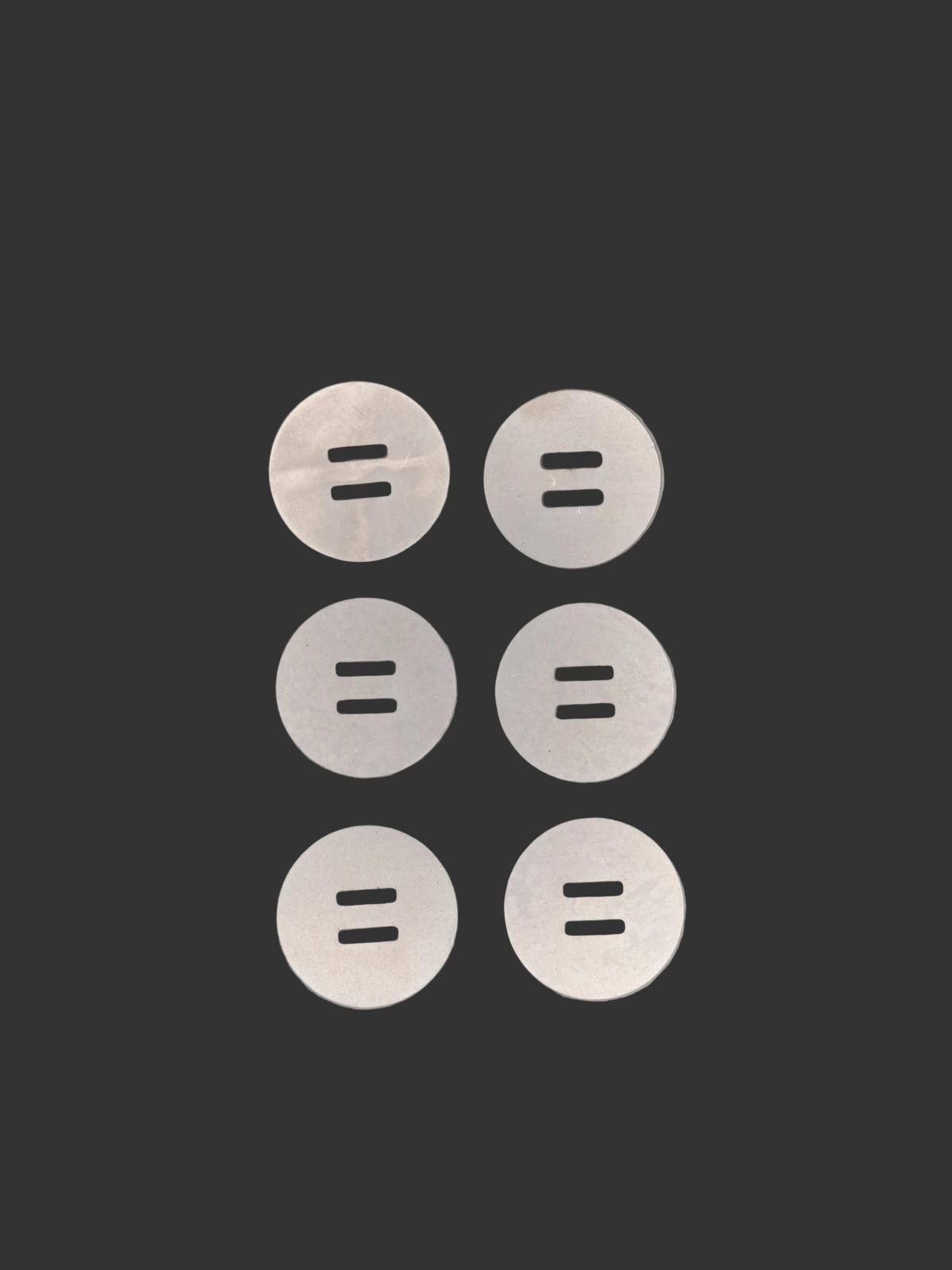 Slotted conchos