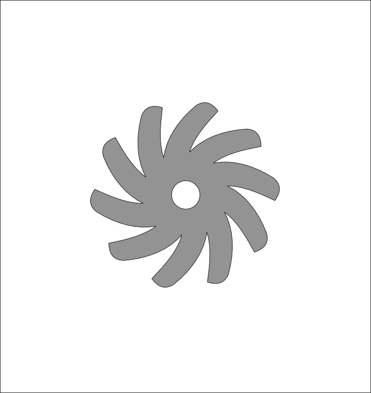 10 Point Hurricane Rowel